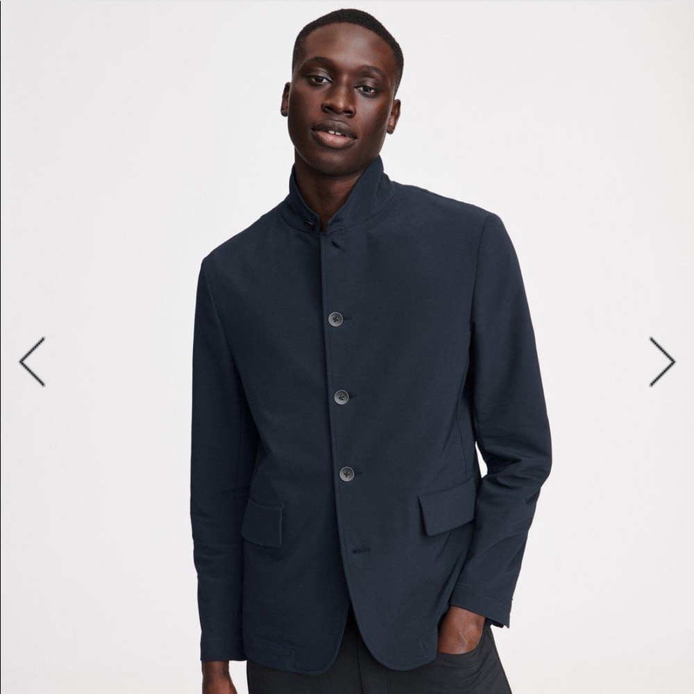 SOLD OUT- Deconstructed Razor Nylon Blazer - Picture 2 of 8